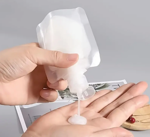 Ferðapokar fyrir snyrtivörur – 2 í pakka - 50ml